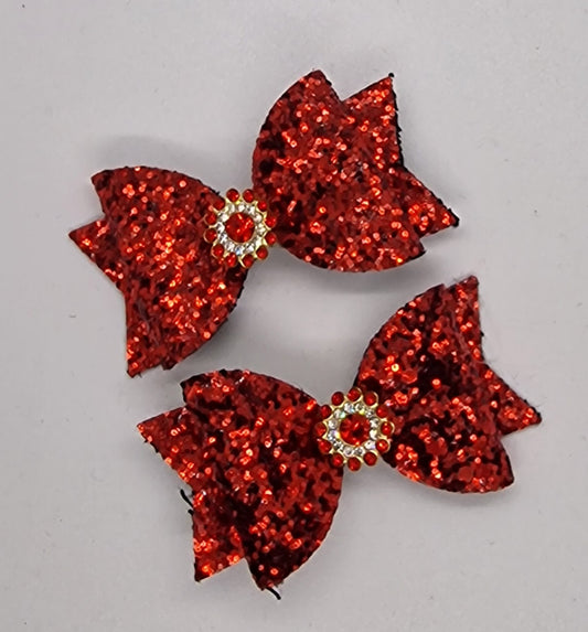 Christmas Baby Bow Sets