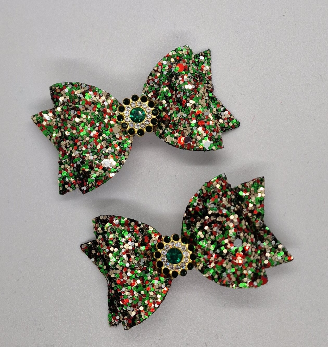 Christmas Baby Bow Sets