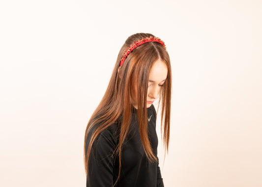Special occasion headbands - Red