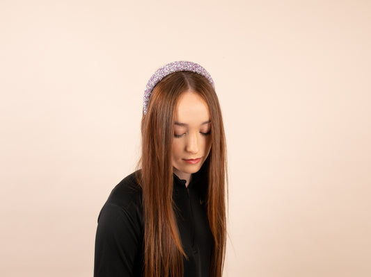 Special occasion headbands - Lilac