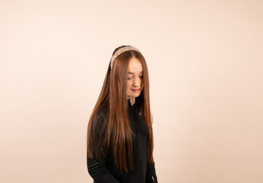 Special occasion headband - Gold