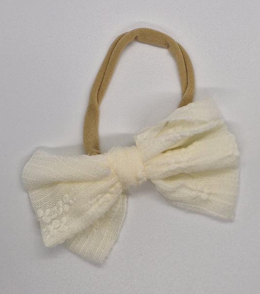 baby hairbands - lace